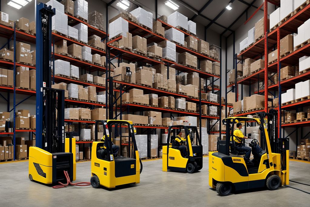  מלגזות,מלגזה חשמלית