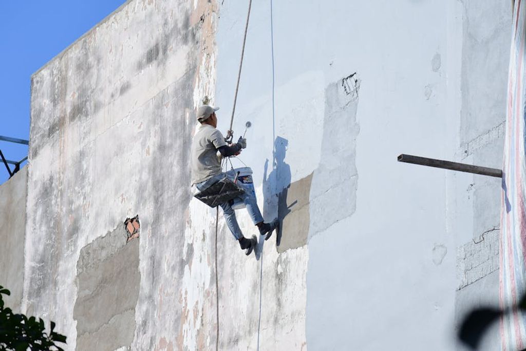 צביעת בניינים