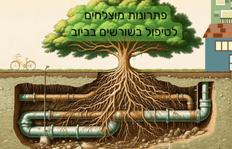 שורשים בביוב? סתימות ותקלות: כל מה שצריך לדעת