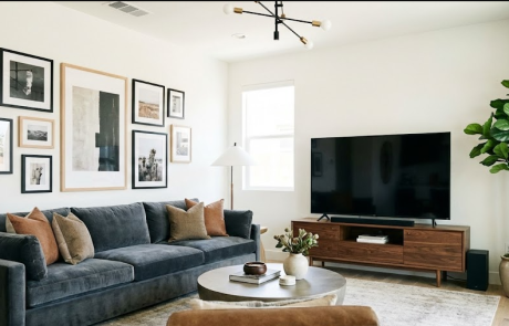 עיצוב הבית בזול: איך להפוך את הסלון למגזין בלי לשבור קירות