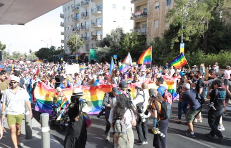 אלפי משתתפים במצעד הגאווה והסובלנות בירושלים שמציין 20 שנה
