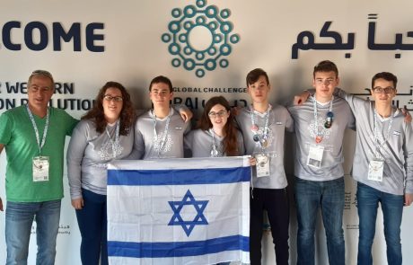 מדליית כסף לנבחרת ישראל באולימפיאדת הרובוטיקה בדובאי