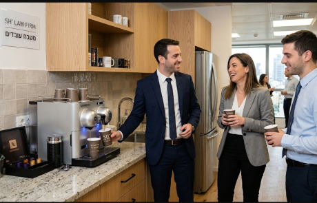 ההשקעה המשתלמת ביותר של מנהלים: כך פינת קפה משדרגת את הארגון