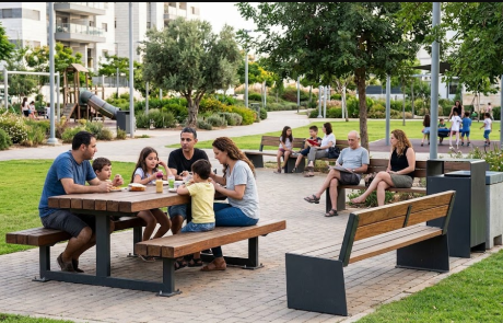 איכות ללא פשרות במרחב הציבורי: כך בוחרים ריהוט חוץ שיחזיק מעמד לשנים