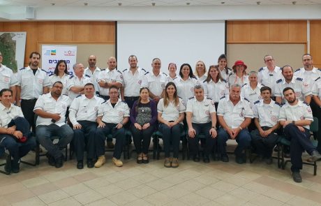 28 חובשים ונהגי אמבולנס חדשים של מד"א ברמת הגולן