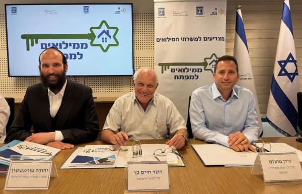 "מי שנותן יותר למדינה – מקבל יותר": המדינה מעניקה קדימות בדיור למשרתי המילואים