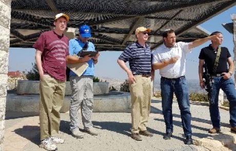 Special tourist in Samaria: Congressman Kate Rottfuss