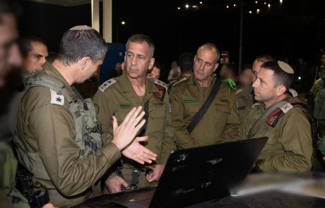 הרמטכ"ל ערך סיור ותחקיר ראשוני בזירה בהן התרחש הפיגוע באריאל