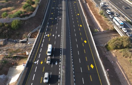 משרד התחבורה וחברת חוצה ישראל חנכו נתיבי תחבורה ציבורית בכבישים 471 ו-444
