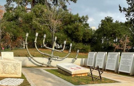 ונדליזם באנדרטה יהודית באוניברסיטת אריסטו בסלוניקי